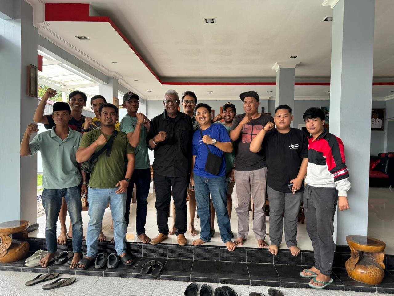 Nyatakan Sikap Dukungan, Driver Online Pendukung JOEL Datangi Kediaman JR
