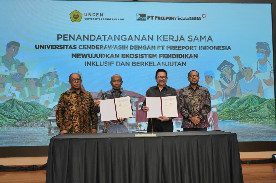Kuliah Umum dan Kerja Sama Strategis UNCEN-Freeport Indonesia Dorong Pendidikan Inklusif di Papua