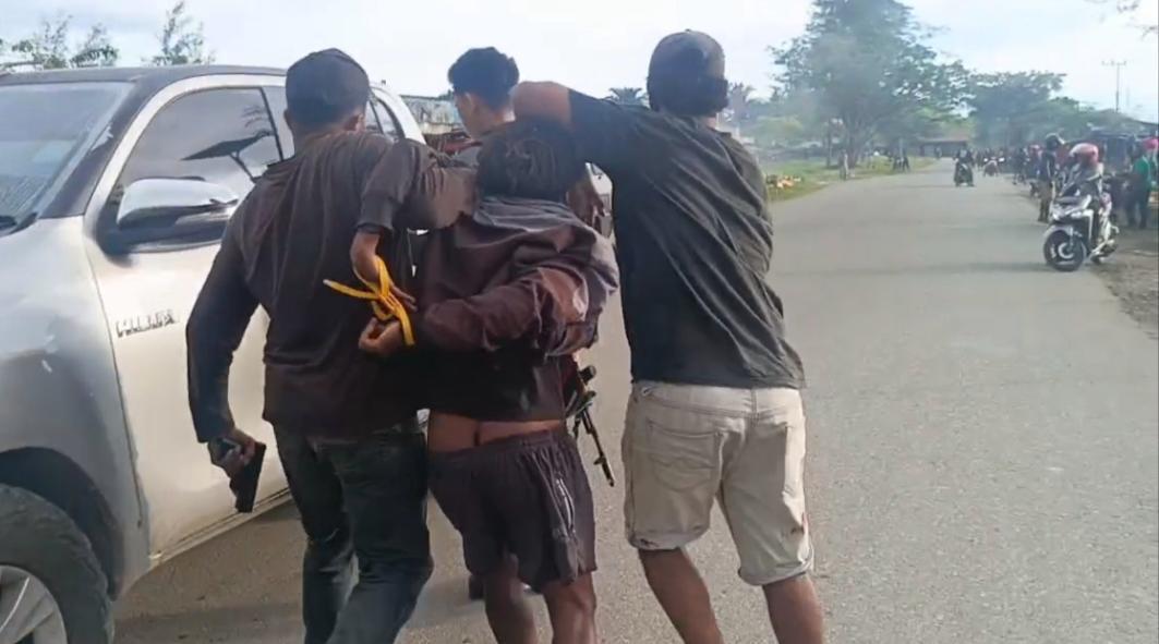 Satgas ODC Tangkap Terduga Pelaku Penembakan ASN dan Konsultan di Yahukimo