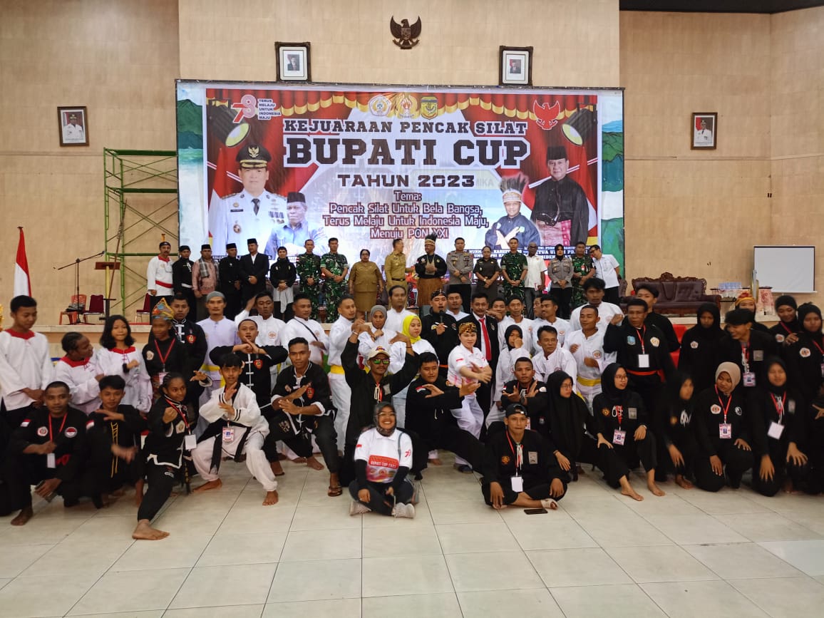 128 Atlet Ikut Kejuaraan Pencak Silat Bupati Cup 2023