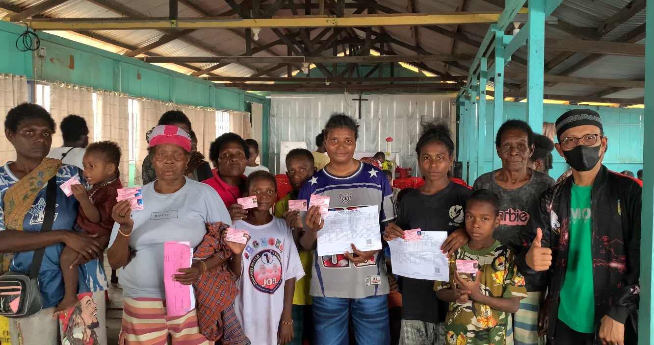 Sambut Positif Program Jempol Adminduk, Ini Harapan Warga Kampung Amamapare Untuk Disdukcapil Mimika