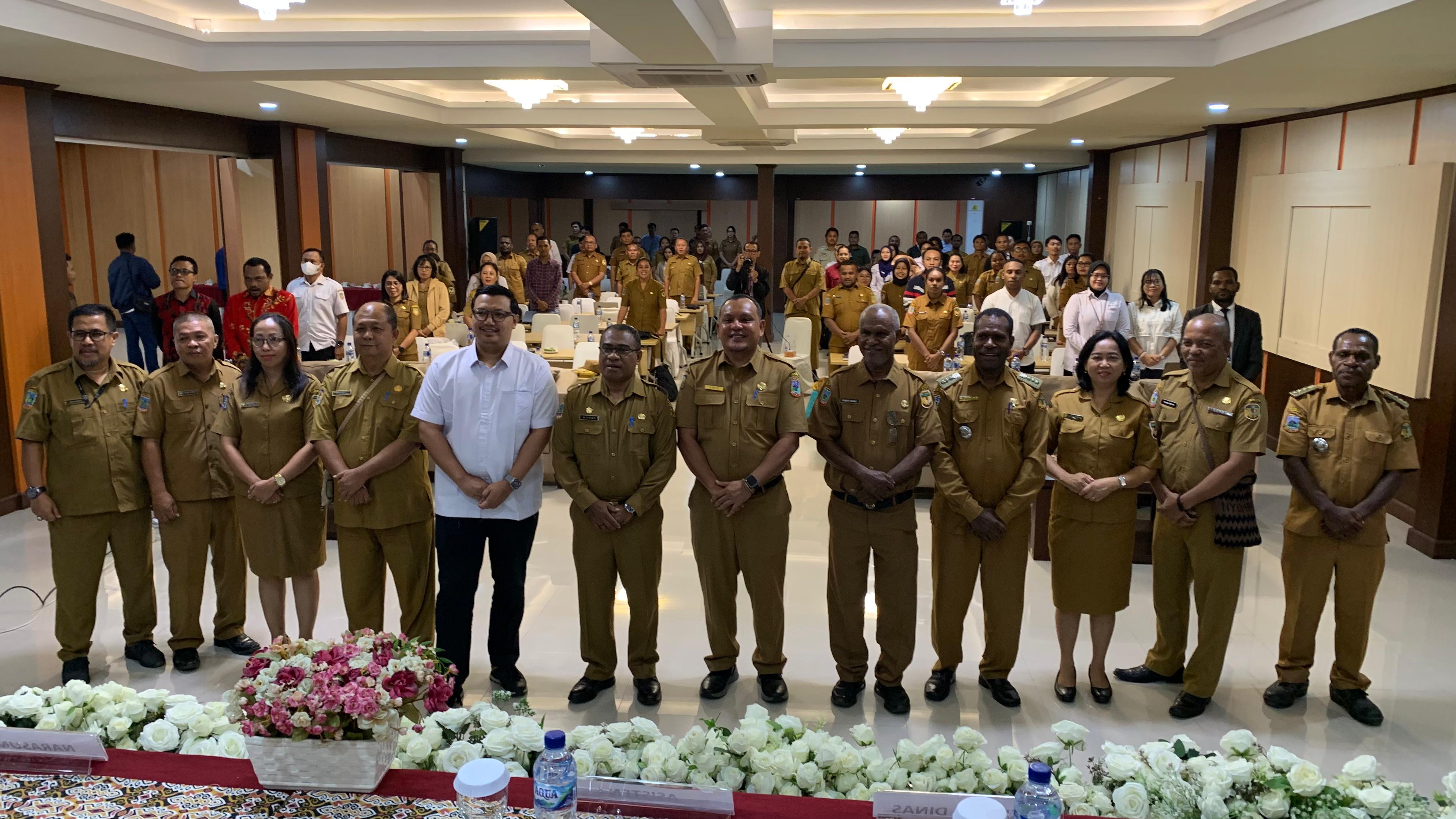 Buka Bimtek Hybrid Kanal Lapor dan Integrasi Data, Perkuat Kolaborasi Antar-OPD Dukung Pelayanan Publik