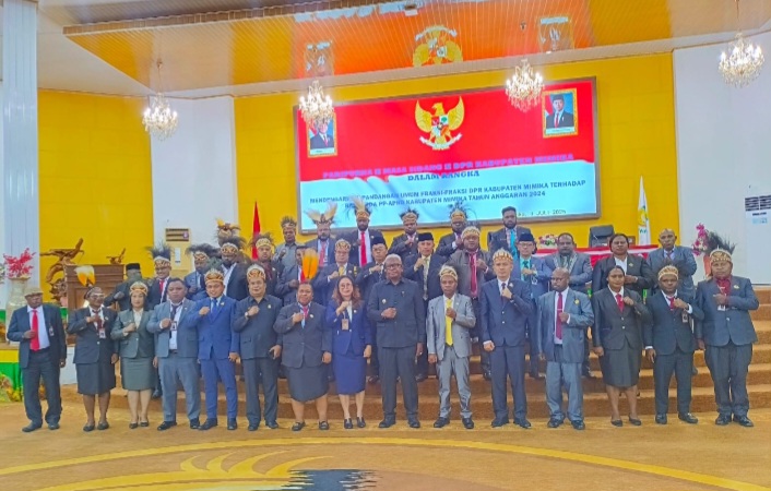 Fraksi PDIP Sampaikan Rekomendasi Penting Kepada Pemerintah Kabupaten Mimika