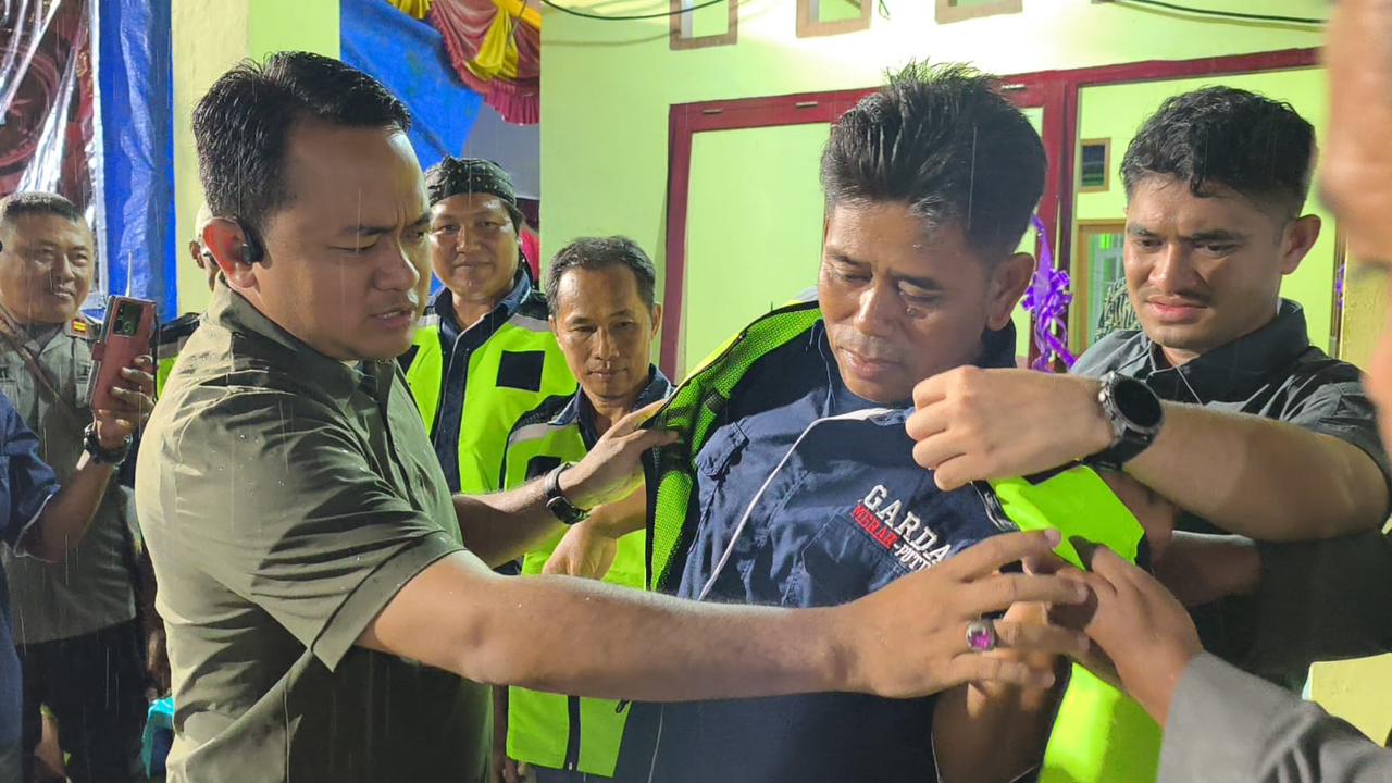 Resmikan Pos Peka di Sp4, Kapolres Mimika Tekankan Kamtibmas