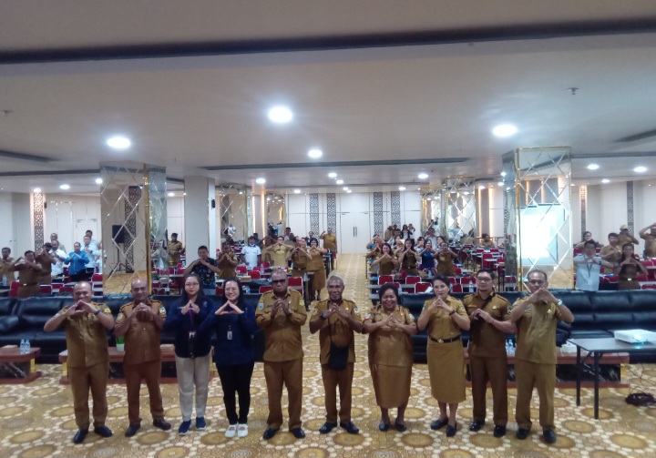 Tingkatkan Kualitas Pelayanan Publik, DPMPTSP Mimika Sosialisasi Pelatihan E-Kinerja