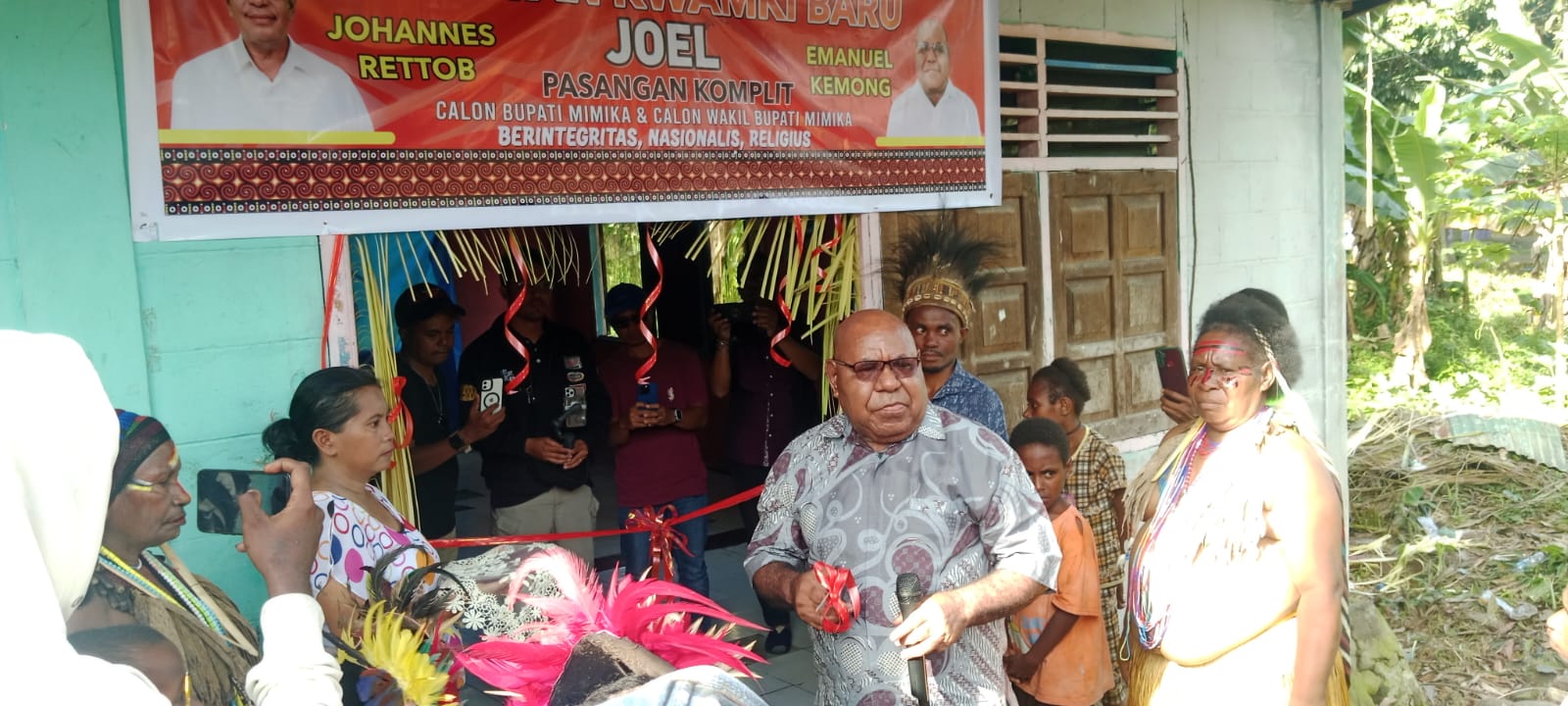 Masyarakat Kwami Baru Komitmen Bungkus Untuk Kemenangan JOEL