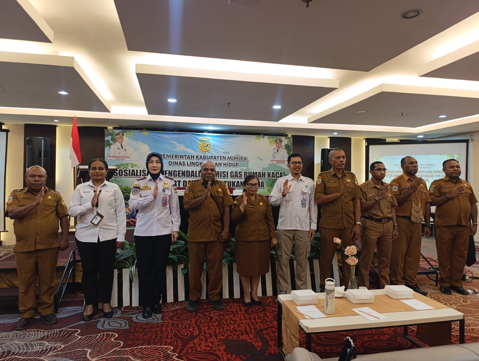 DLH Gelar Sosialisasi Pengendalian Emisi Gas Rumah Kaca SIGN-SMART dan Pembentukan Pokja