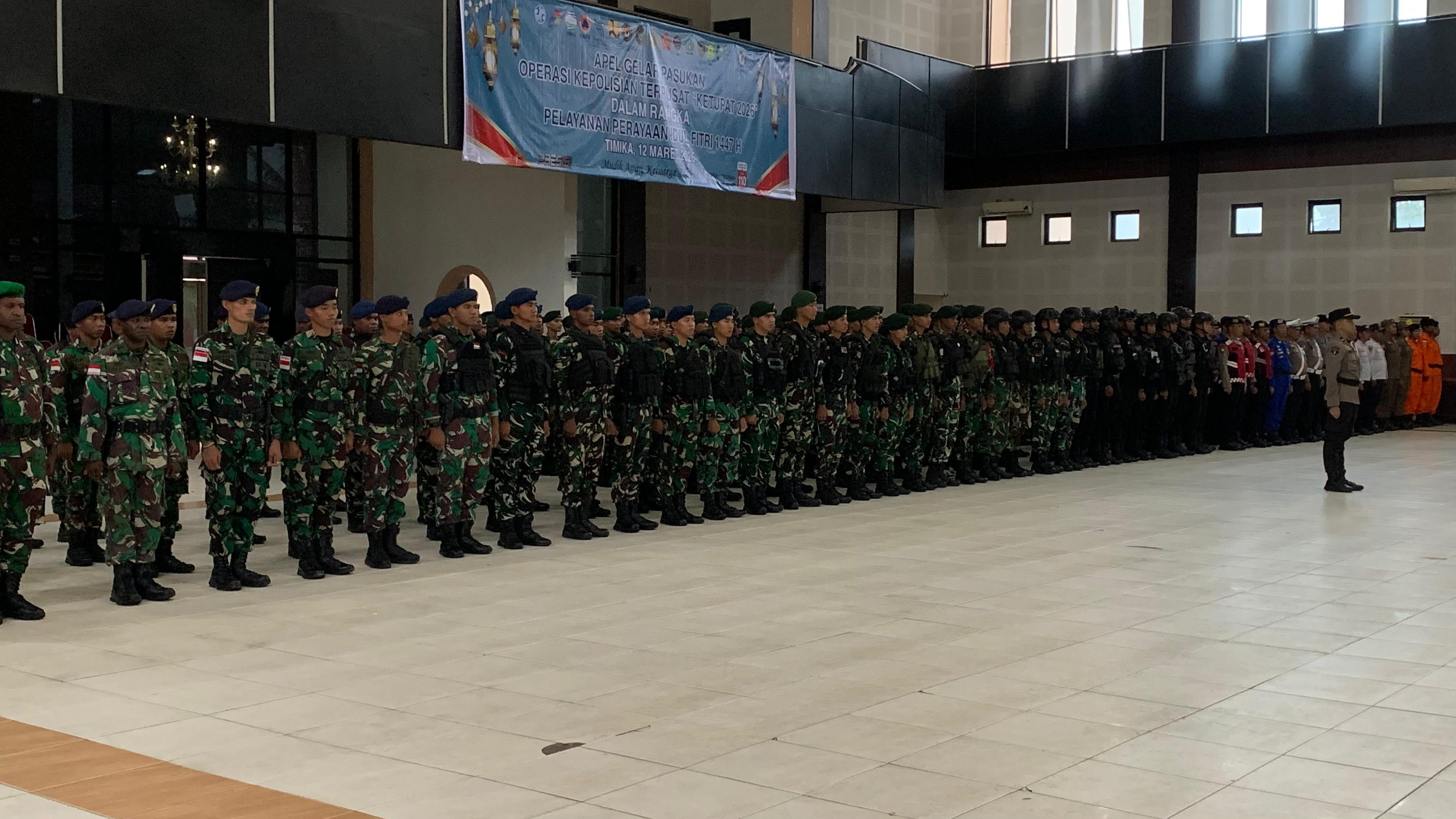250 Personel Gabungan Dikerahkan Untuk Operasi Kepolisian Terpusat Ketupat 2026