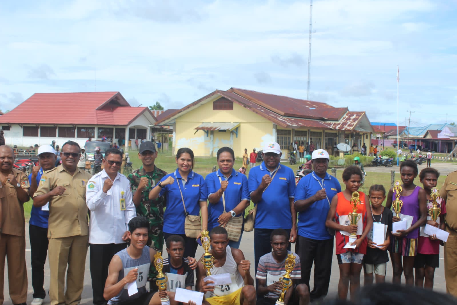 Pasi Mappi Gelar Lomba Lari  Marathon, Pj. Bupati Mg: Jaring Bibit-bibit Atlet