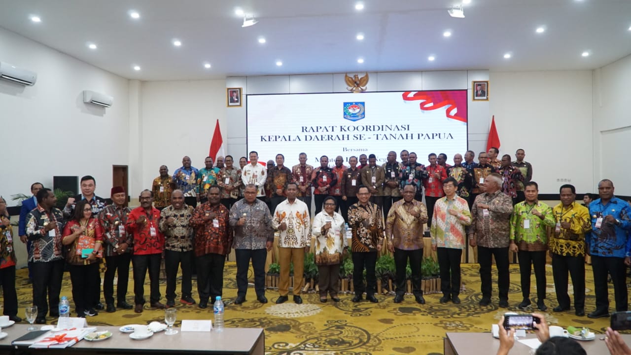 Hadiri Rakor Kepala Daerah Se-tanah Papua Bersama Mendagri, Pj. Bupati Mappi Ungkap Apresiasi