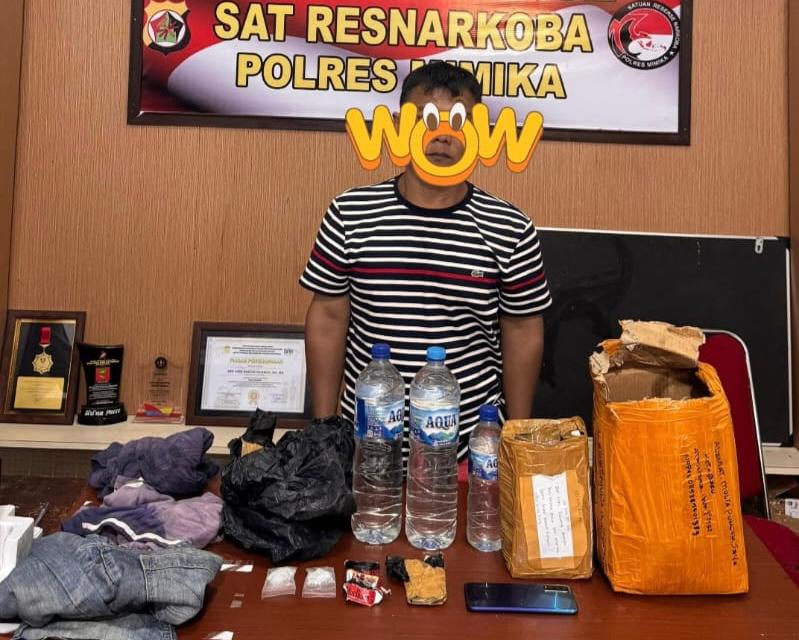 Polisi Kembali Tangkap Seorang Pengedar Sabu di Jalan Cenderawasih, SP 2 Timika