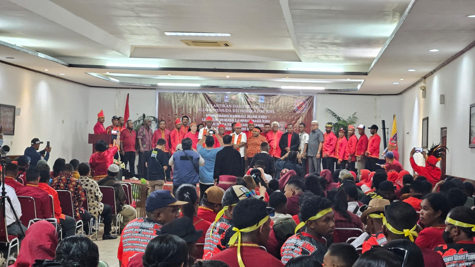 Aliansi Pemuda Kei Deklarasi Dukung JOEL, Yosep: Pemimpin yang Paham Birokrasi