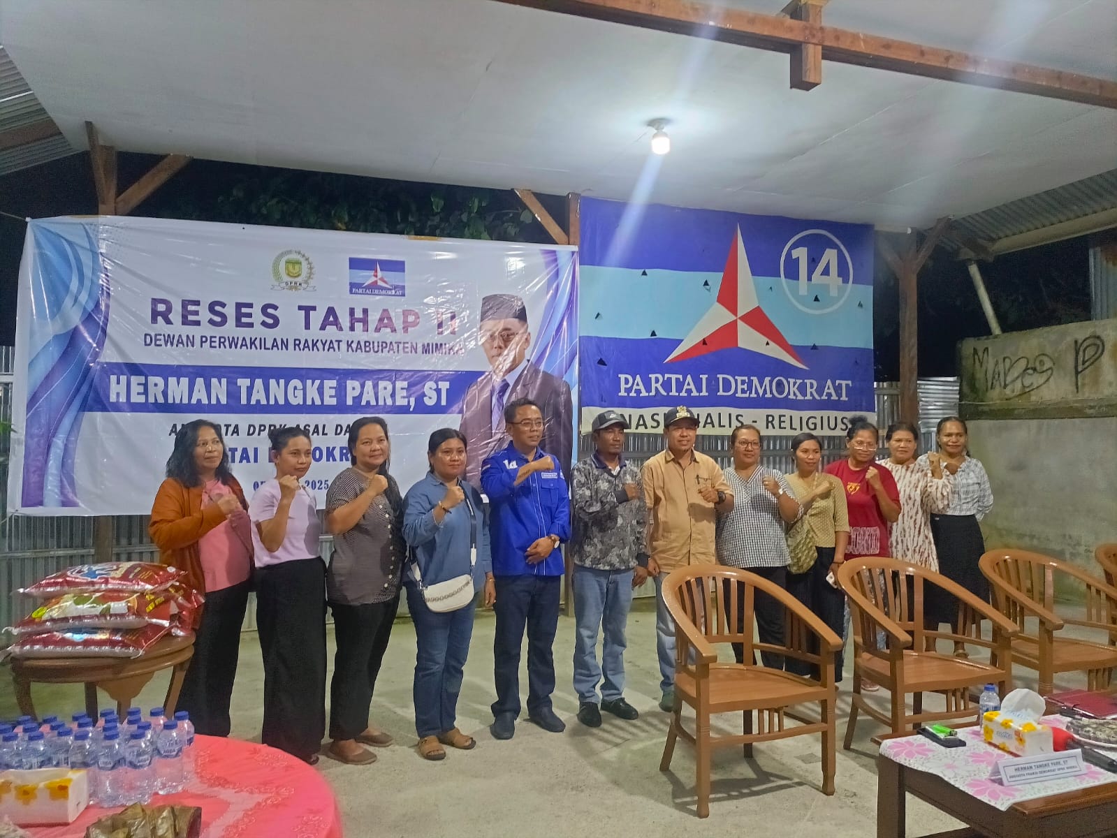 Herman Tangke Gelar Reses Tahap II, Serap Aspirasi Warga Terkait Infrastruktur dan Kesehatan