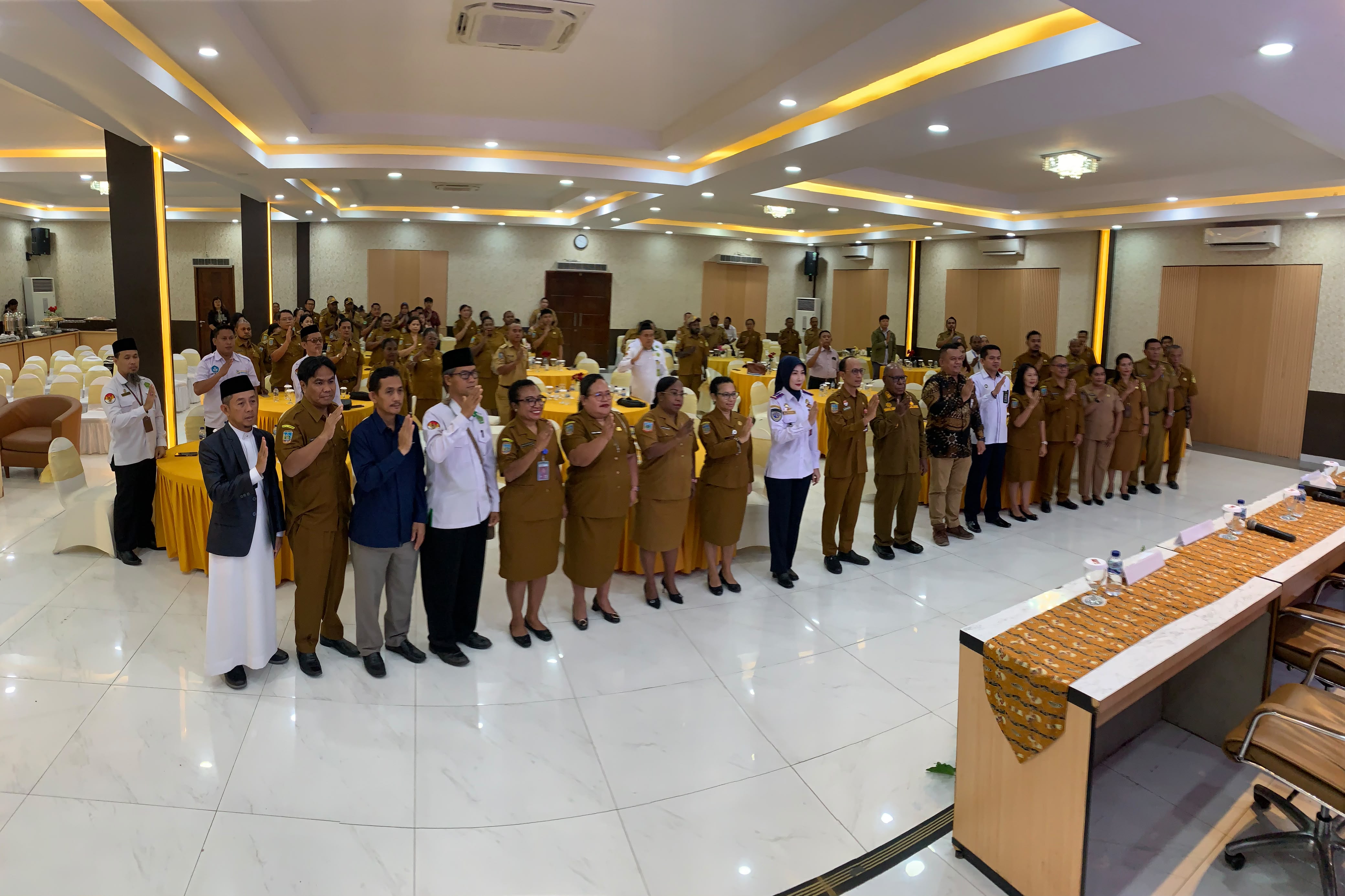 Lompati Formalitas Birokrasi, Disdukcapil Mimika Dorong Zona Integritas Pelayanan Publik