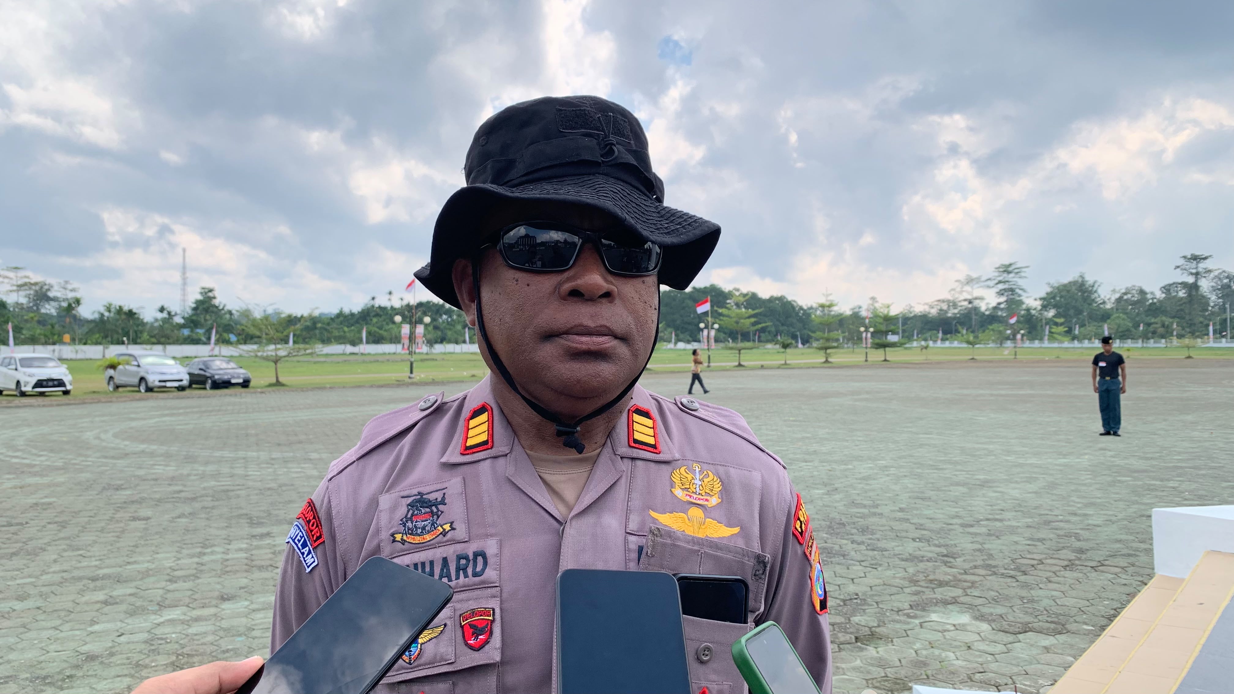 Polisi Tegaskan Tak Ada Penembakan di Alun-Alun Kuala Kencana
