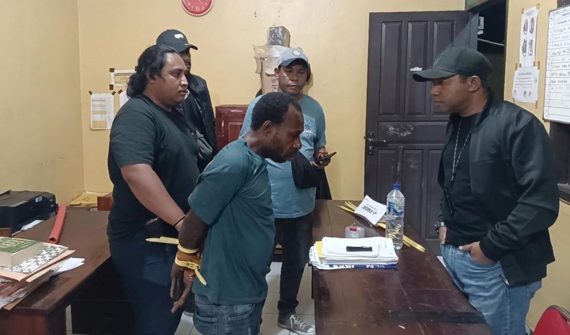 Lima Terduga Pelaku Pembunuhan Tukang Ojek di Mimika Ditangkap