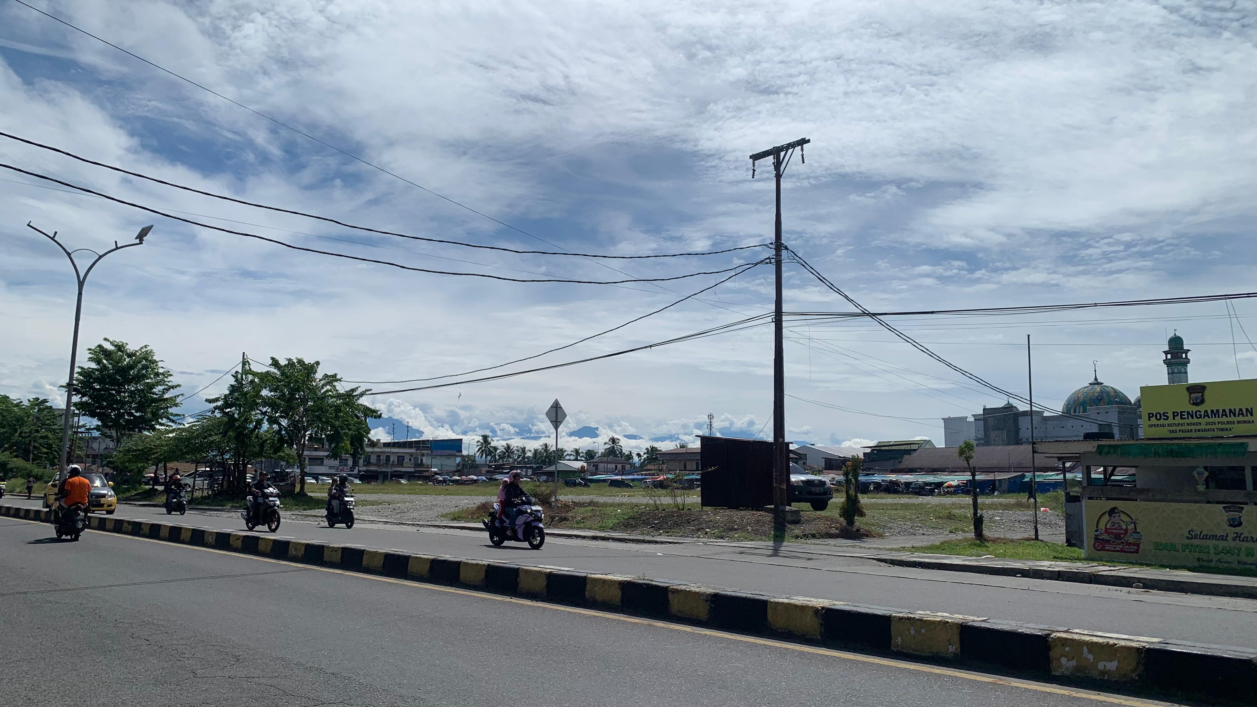 Ambisi Menyulap Kawasan Kumuh Pasar Lama Jadi Paru - Paru Timika