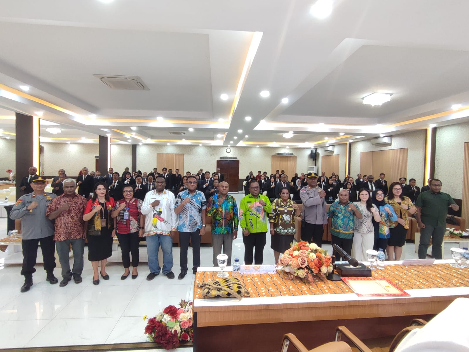 80 Pejabat Mimika Dilatih Ikut PKA dan PKP