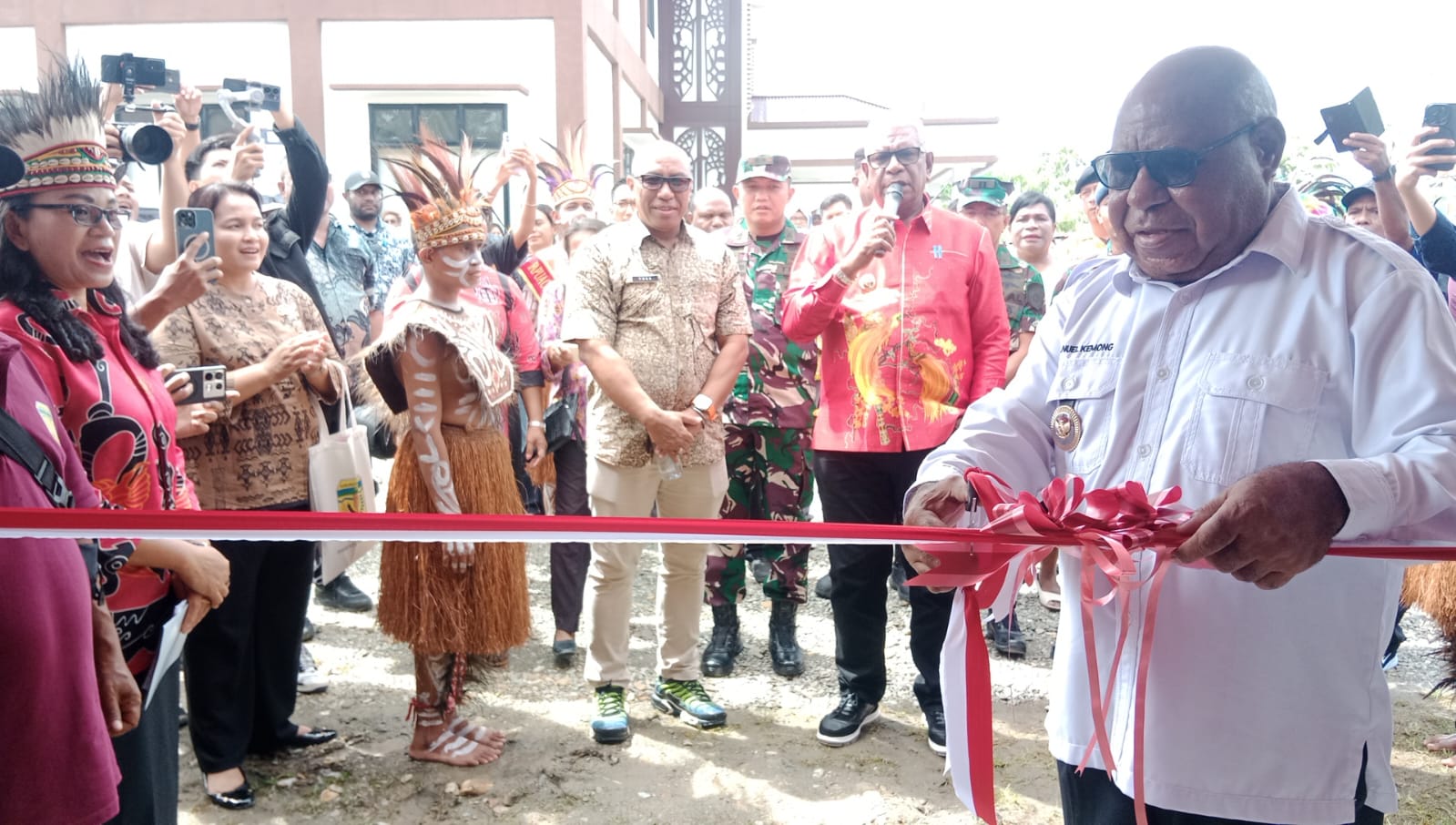 Bupati  dan Wabub Launching Koperasi Kampung/Kelurahan Merah Putih pada HUT Koperasi Nasional Ke-78