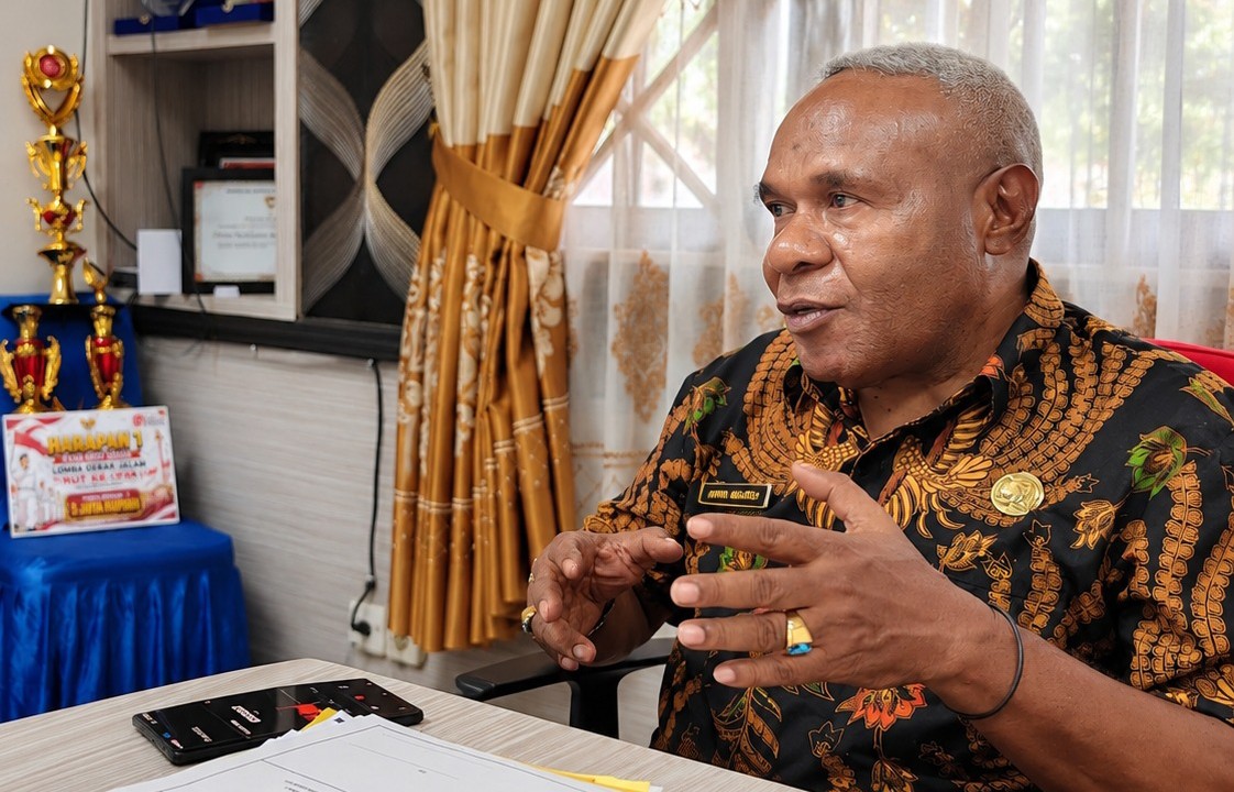 ​Plh Kadinkes Mimika Benahi Internal dan Tegaskan Aturan Kerjasama Pengusaha Lokal
