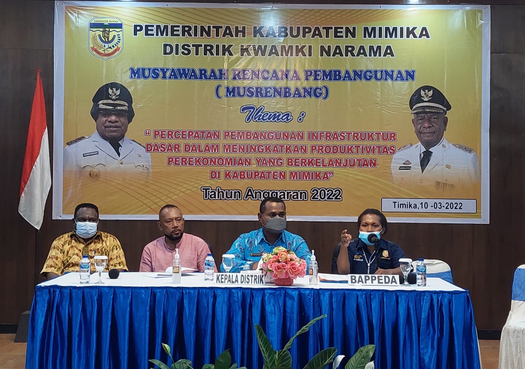 Musrenbang Distrik Kwamki Narama Hasilkan 147 Program