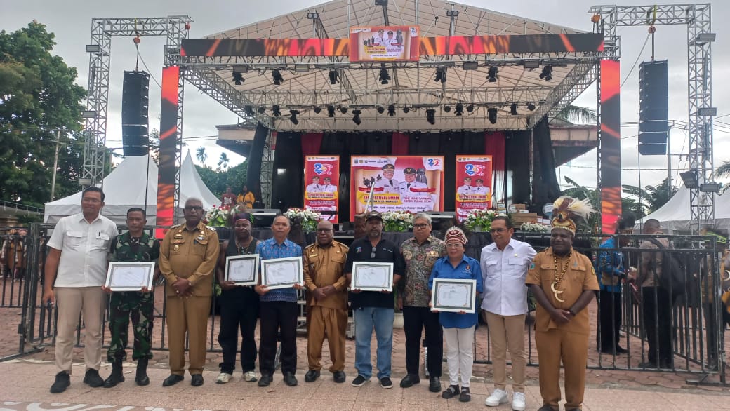 Mimika Rayakan HUT ke-29 dengan Pembukaan Expo Festival UMKM 2025