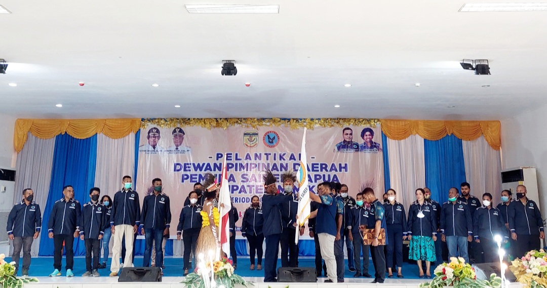 Pengurus DPD Saireri Kabupaten Mimika Resmi Dilantik