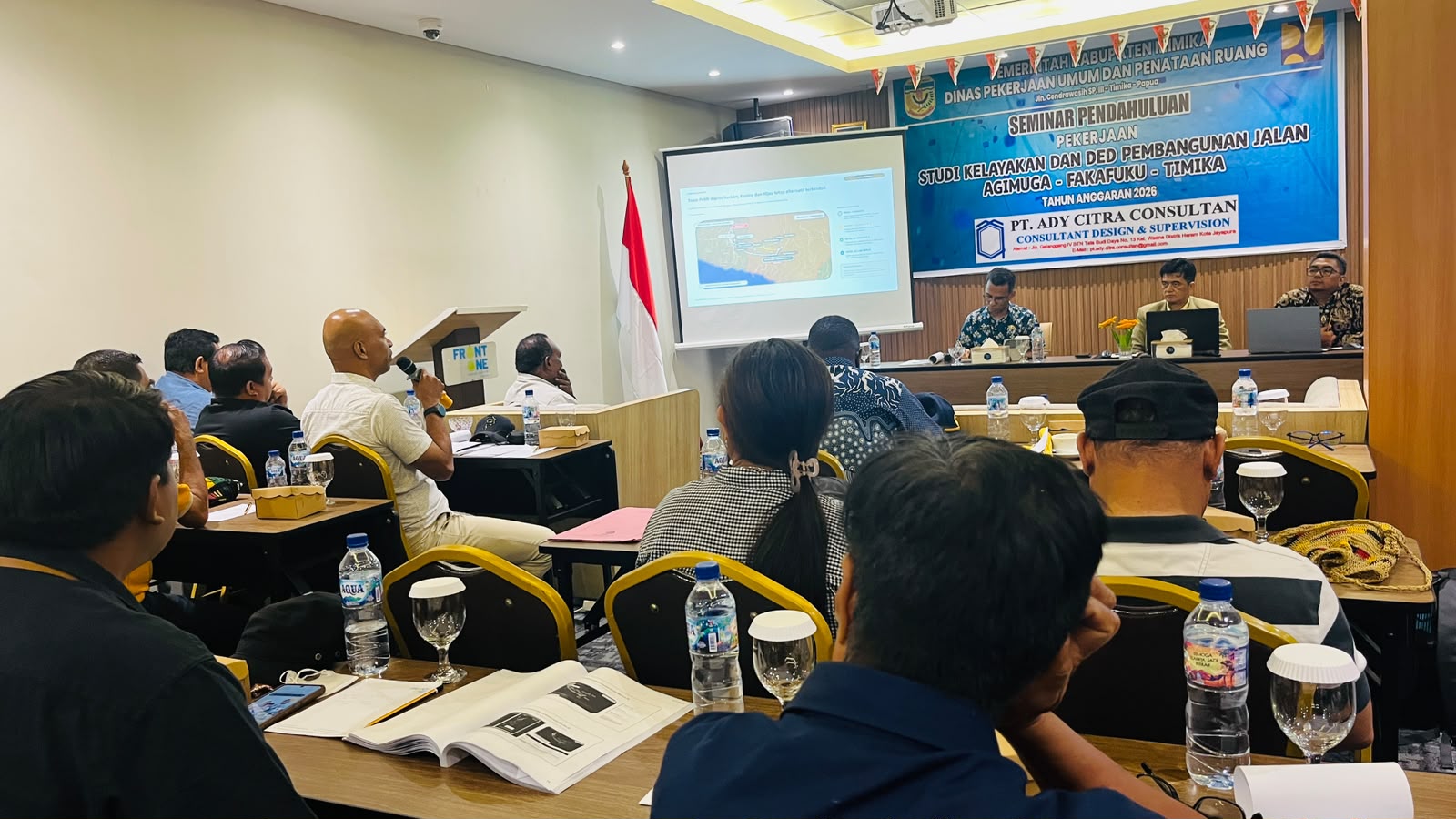 PUPR Mulai Mempersiapkan Perencanaan Awal DED Jalan Agimuga-Fakafuku-Timika