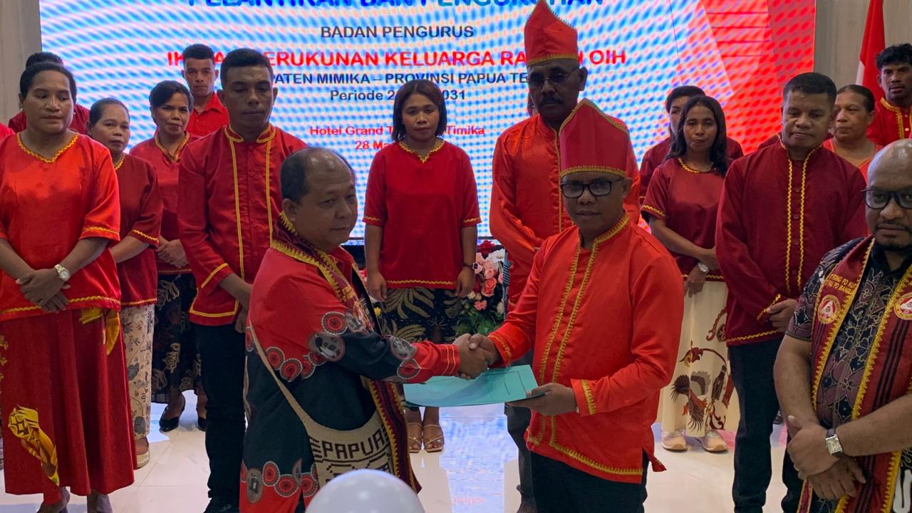 Yohanes Fernando Beruat Pimpin IKKRO Mimika: Targetkan Legalitas dan Sinergi Pembangunan