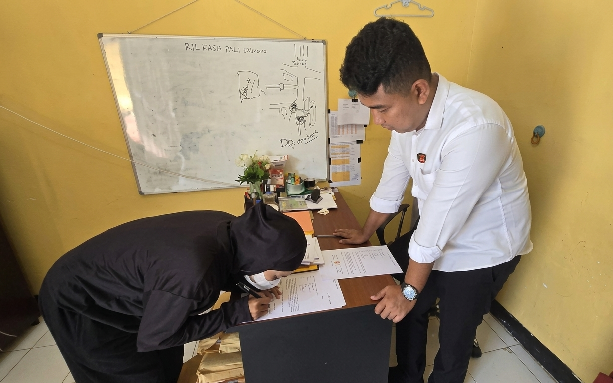 Polres Mimika Hentikan Kasus Penadah Motor Curian Lewat Restorative Justice