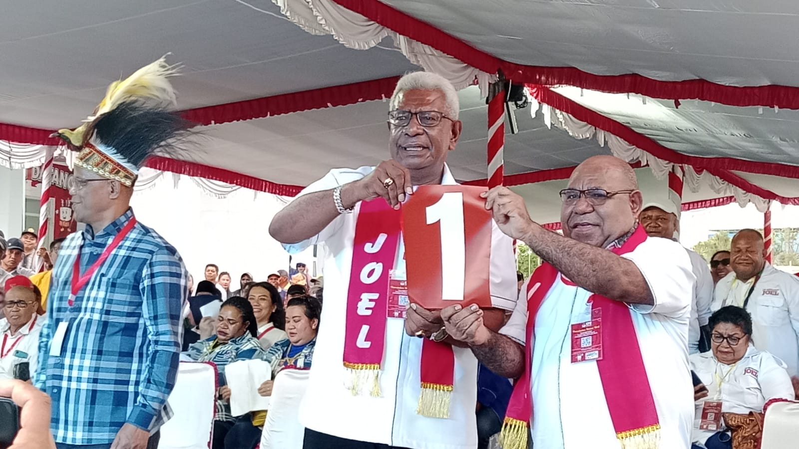 Halo Warga Mimika, Ingat Paslon JOEL Nomor Urut 1