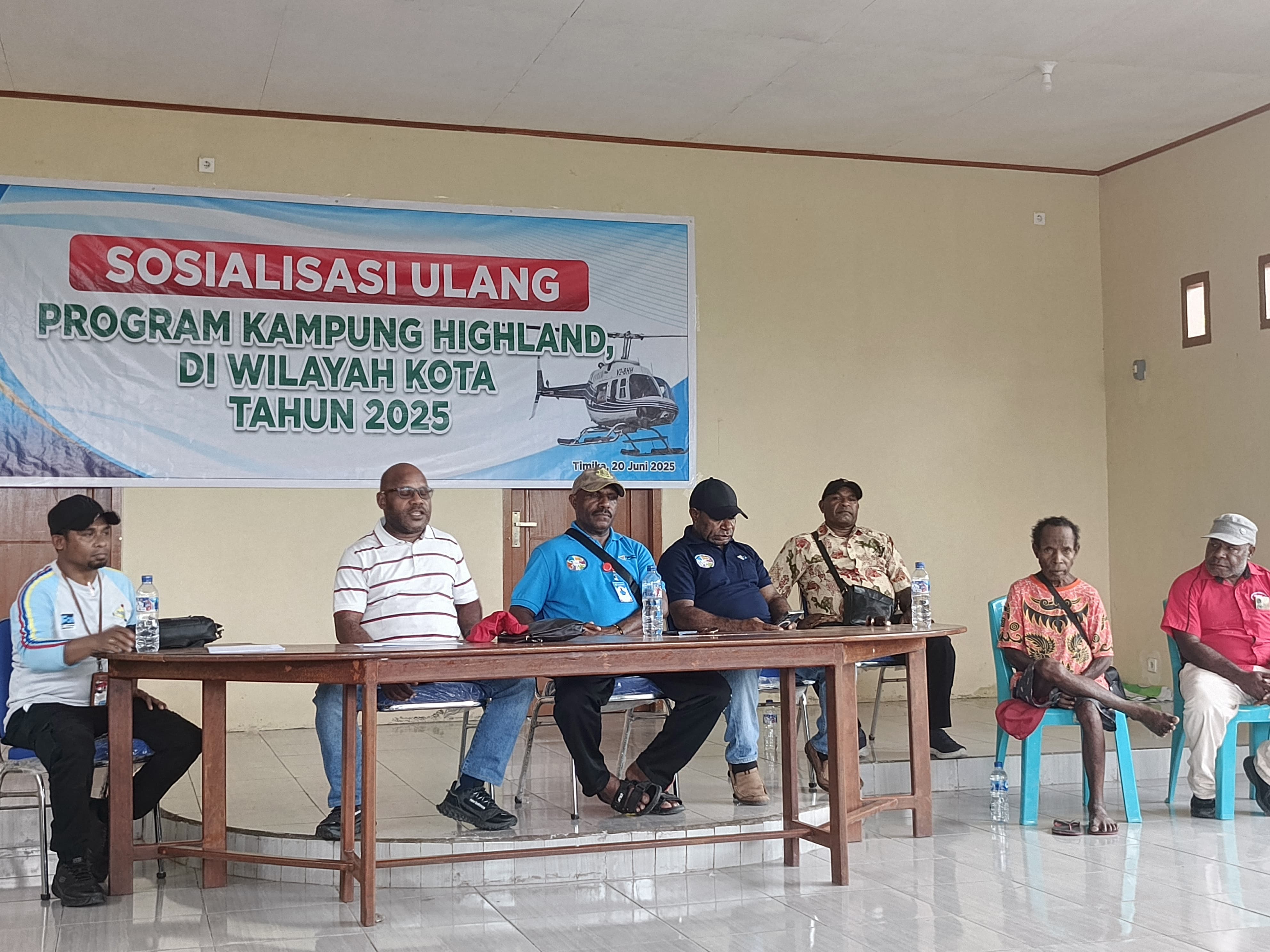 YPMAK Sosialisasi Ulang Program Kampung di SP 5