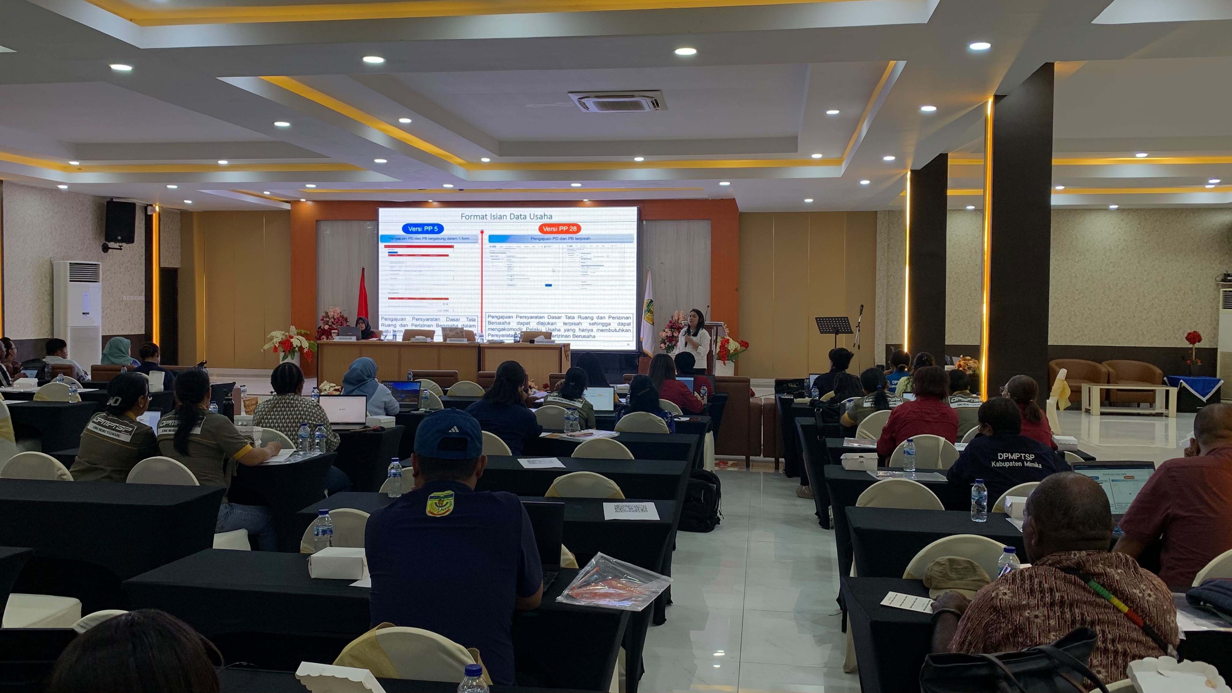 Aplikasi OSS Melambat, DPMPTSP Mimika Datangkan Narasumber Dua Kementerian