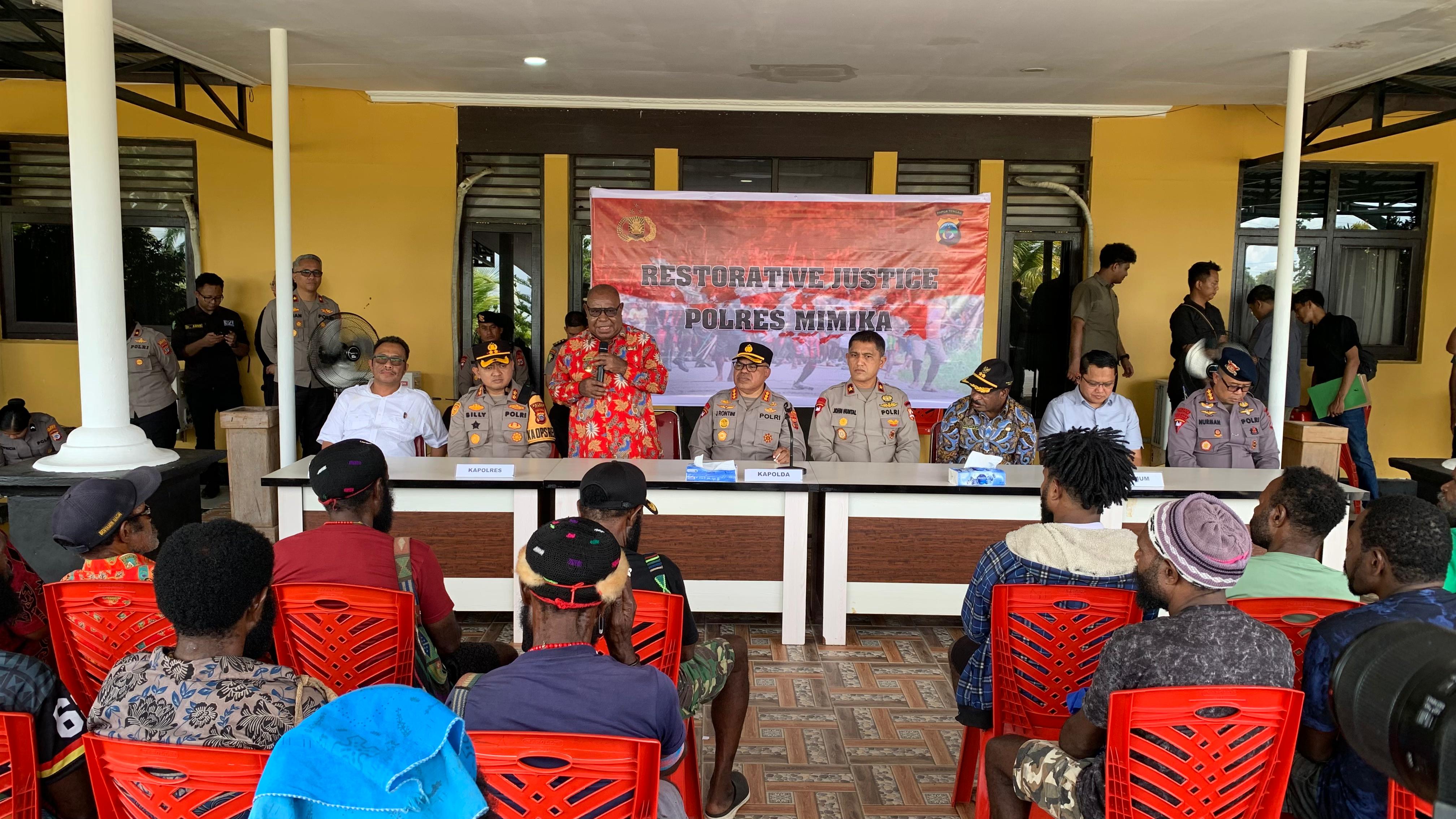 Lewat Restorative Justice, 11 Tahanan Konflik Kwamki Narama Dibebaskan