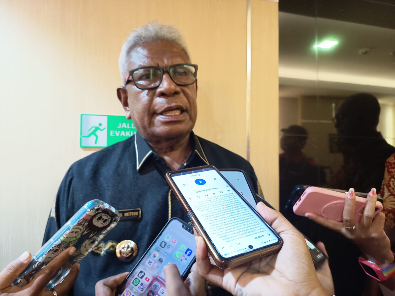 Bupati Mimika Berduka Insiden Tambang Bawah Tanah Freeport, dan Apresiasi Kepada Tim Evakuasi