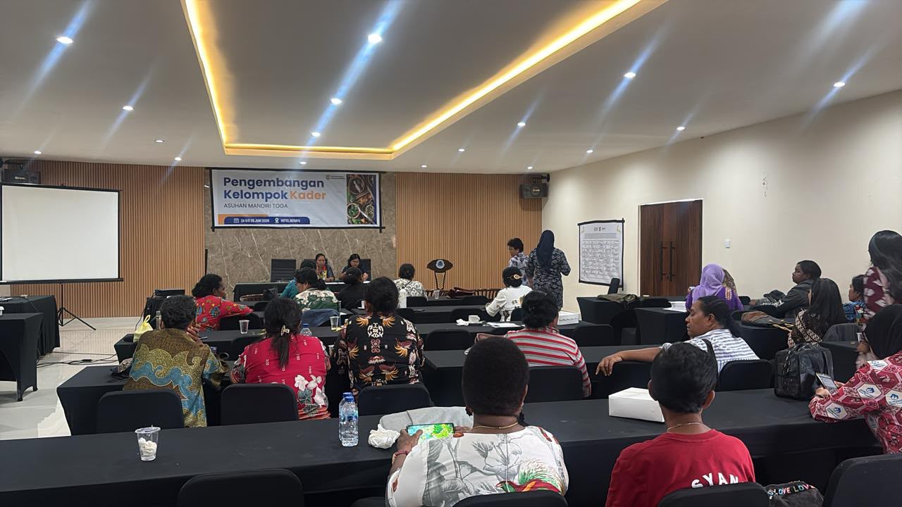 Puskesmas Timika Jadi Percontohan Pengembangan Asuhan Mandiri Toga