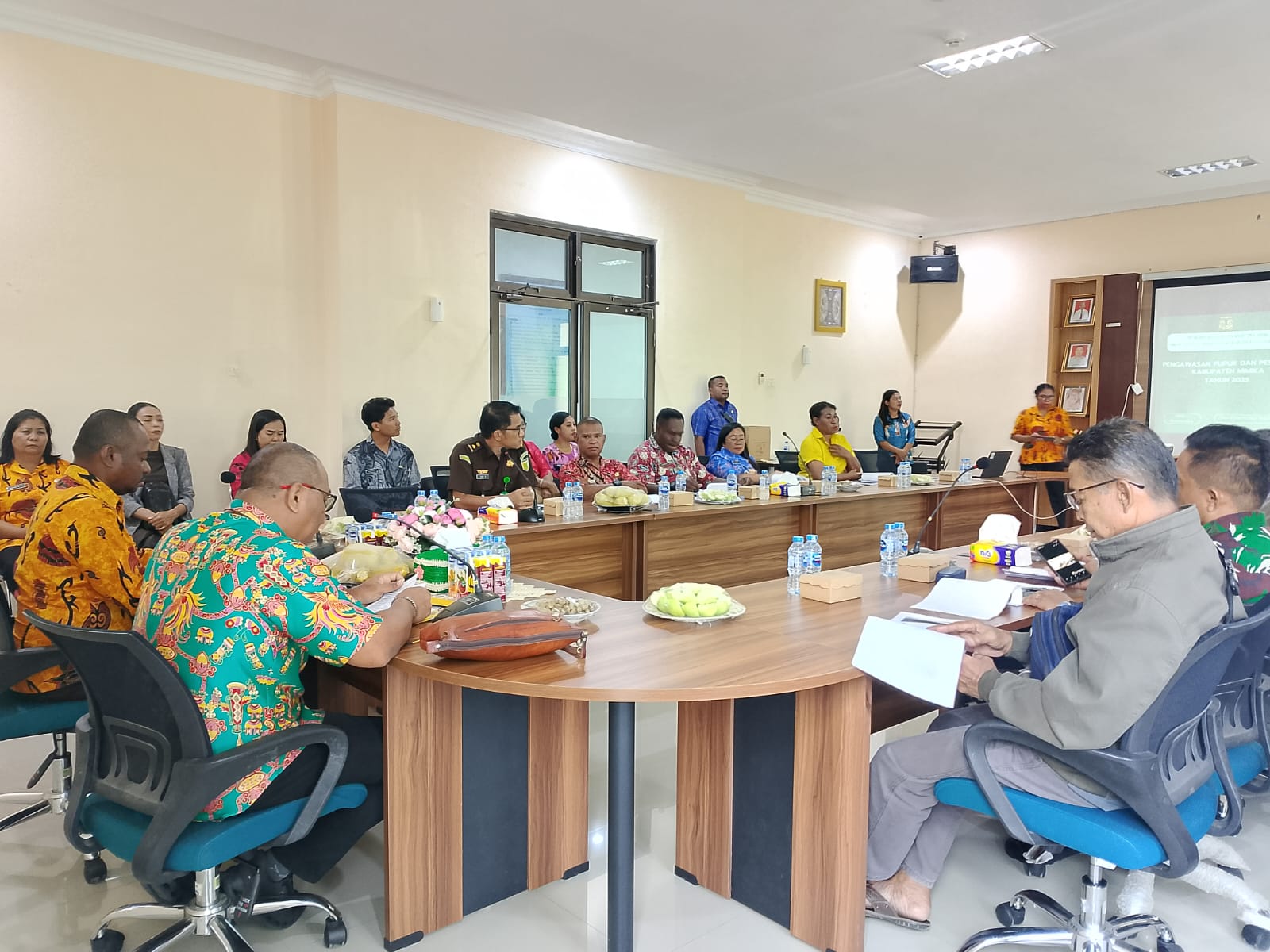 Pemerintah Kabupaten Mimika Gelar Rapat Pembahasan Pengawasan Pupuk dan Pestisida