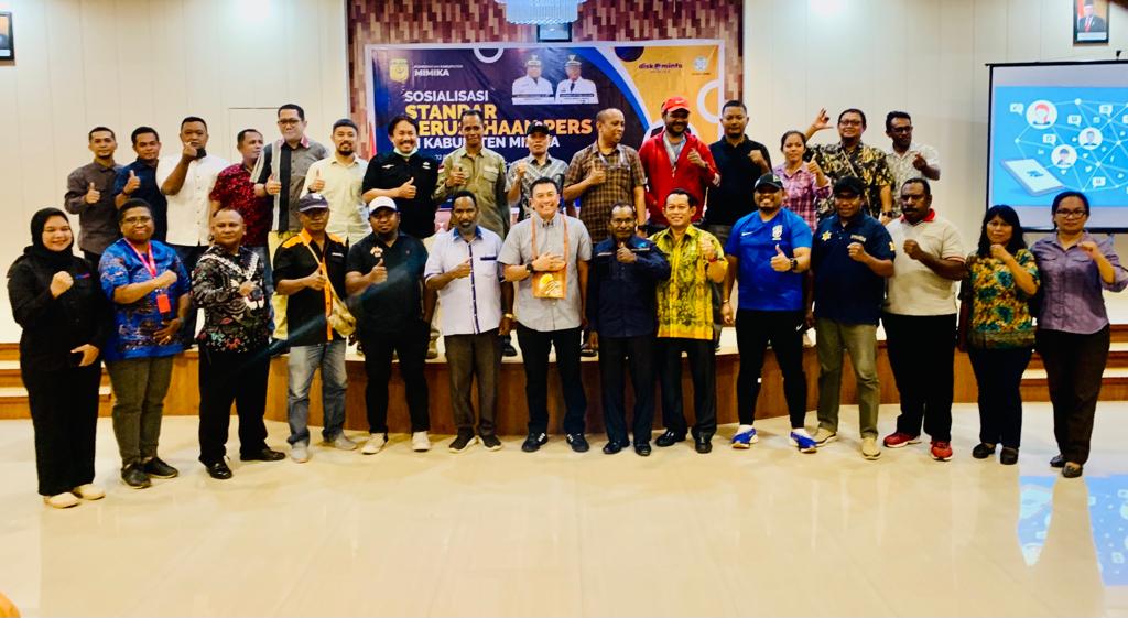 Diskominfo Mimika Gelar Sosialisasi Standar Perusahaan Pers