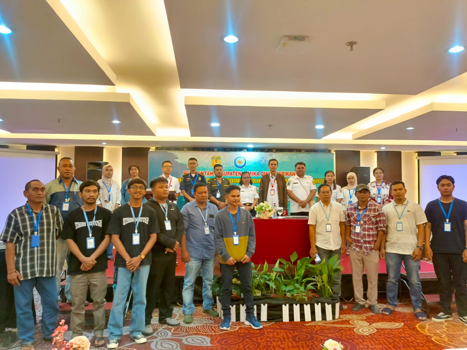 Dinas Perikanan Kabupaten Mimika Gelar Bimbingan Teknis Sertifikat Kelayakan Pengelolaan bagi Unit Pengolahan Ikan