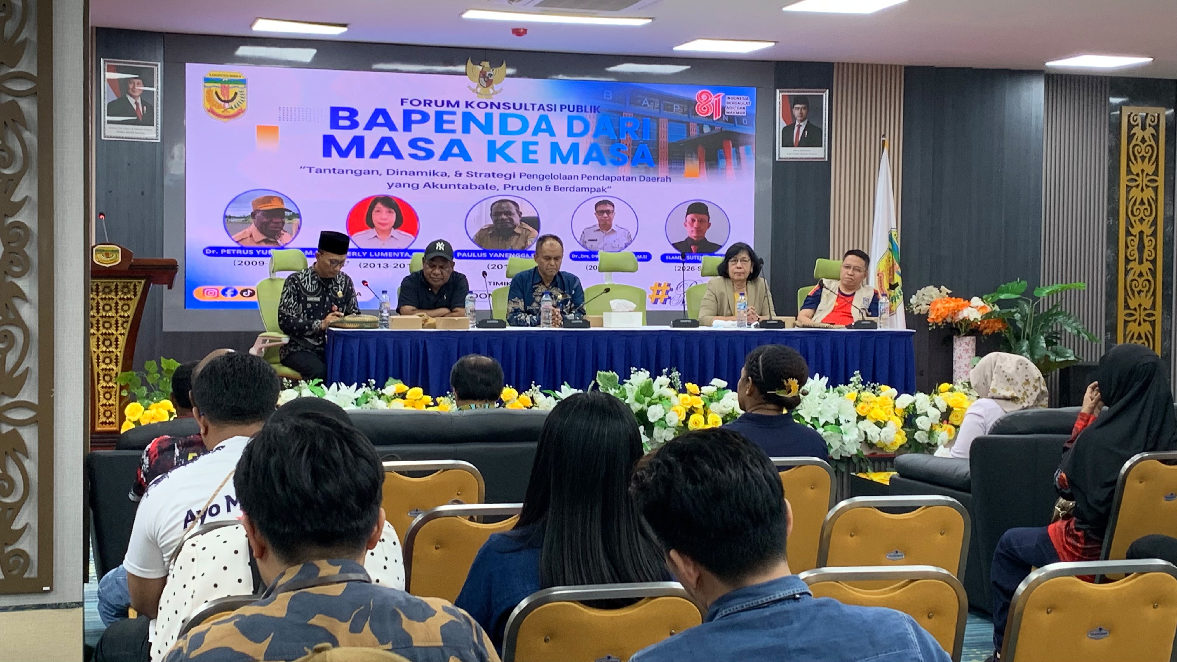 Forum Konsultasi Publik, Bapenda Bahas Tantangan, Dinamika dan Strategi Pengelolaan Pendapatan