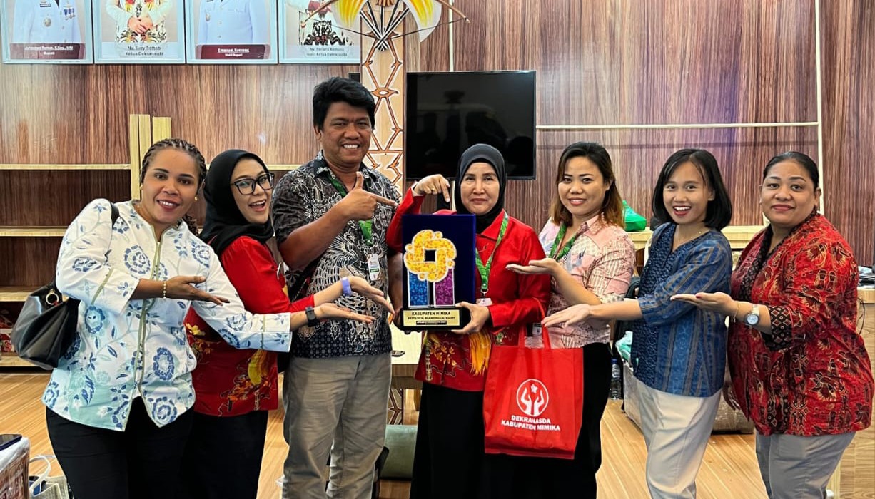 Kabupaten Mimika Raih Best Local Branding di Apkasi Otonomi Expo 2026