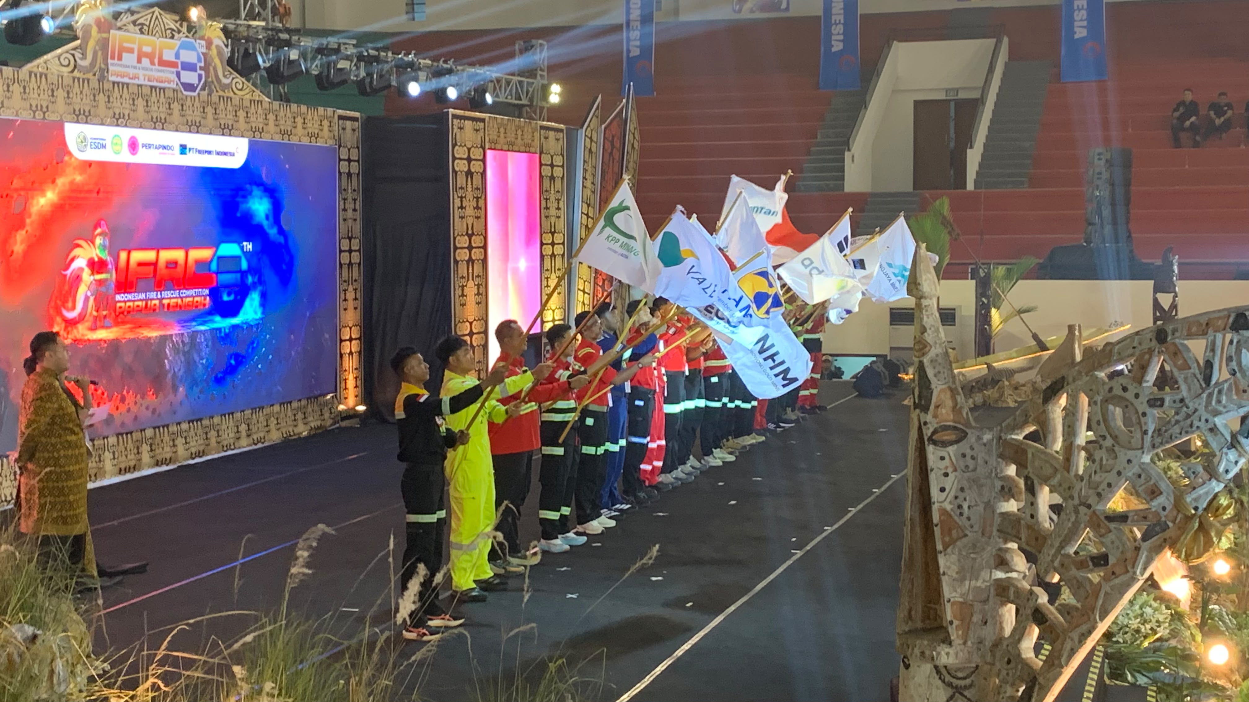 IFRC 2026 Resmi Dibuka, 17 Tim Siap Adu Ketangkasan Menjinakkan Api dan Penyelamatan