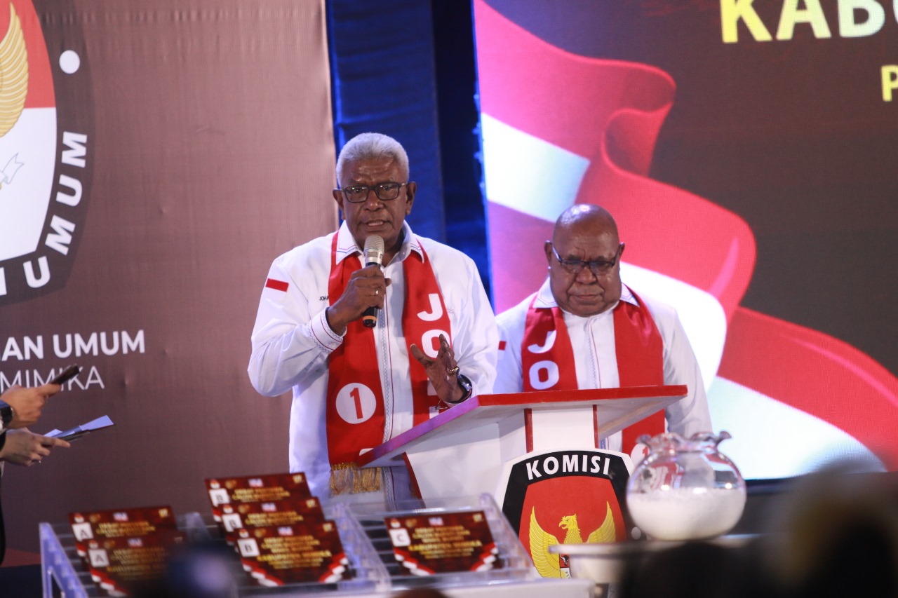 Debat Pertama Ini Janji JOEL Kepada Masyarakat Mimika
