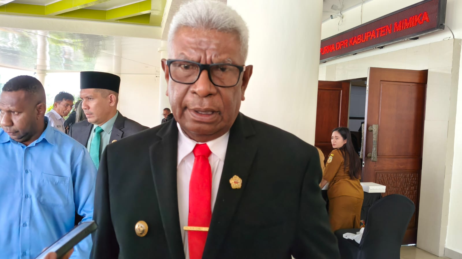 Kabut Asap Kepung Timika, Bupati Imbau Masyarakat Pakai Masker