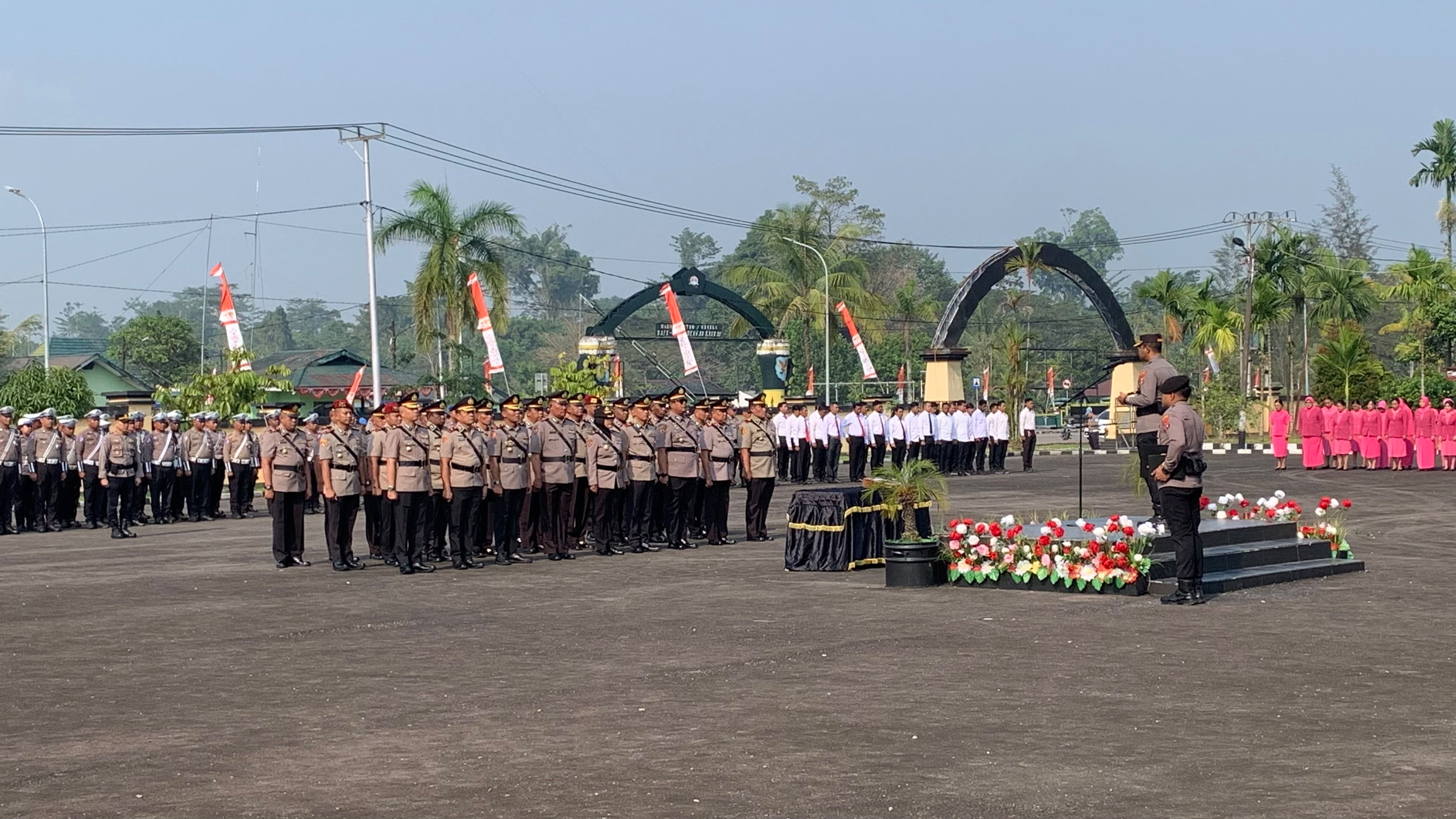 16 Pejabat Utama dan Kapolsek di Lingkup Polres Mimika Dirotasi
