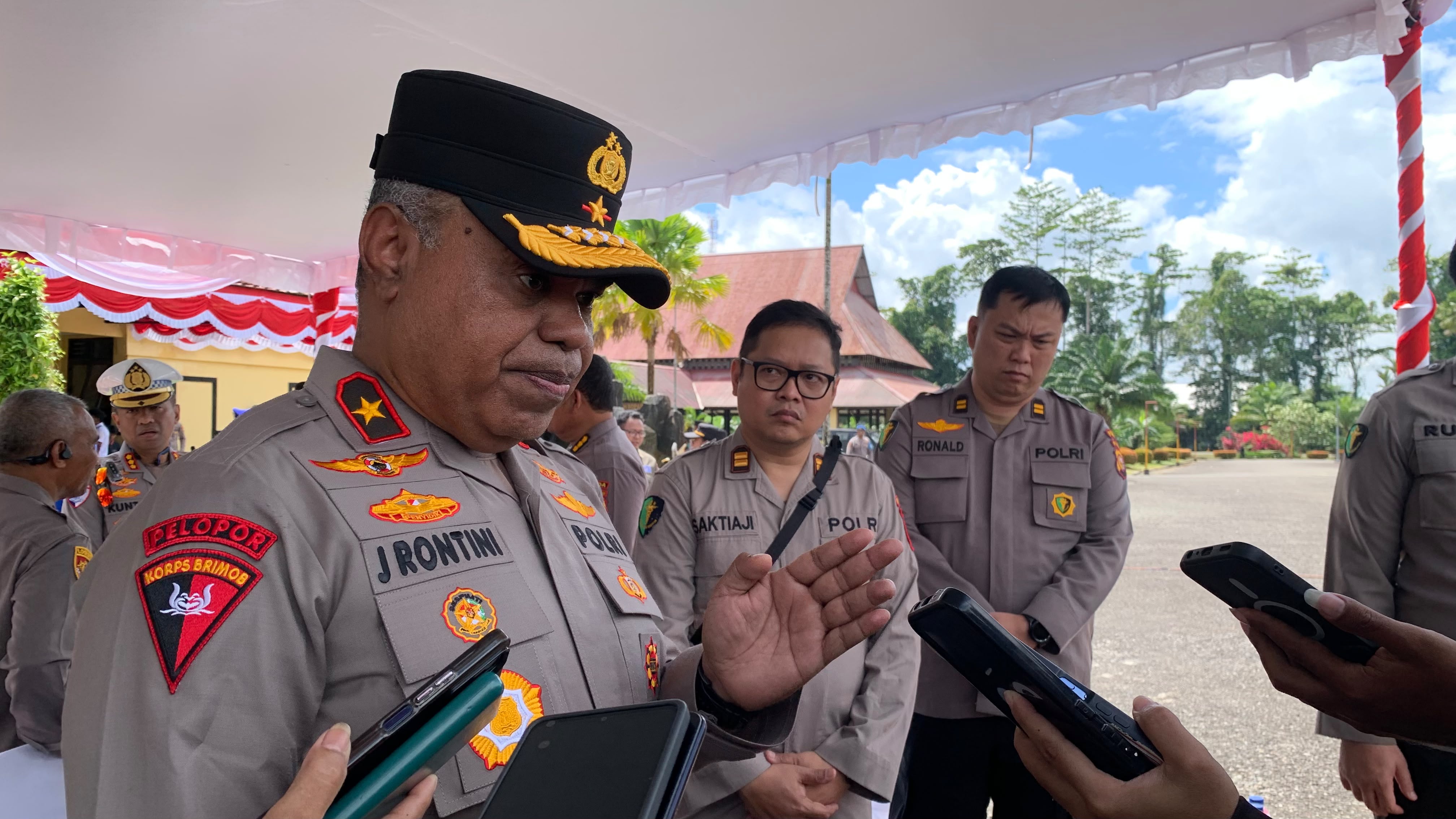 Polda Papua Tengah Kirim Brimob dan Penyidik ​​Usai Pembakaran Kantor Pemerintah di Puncak