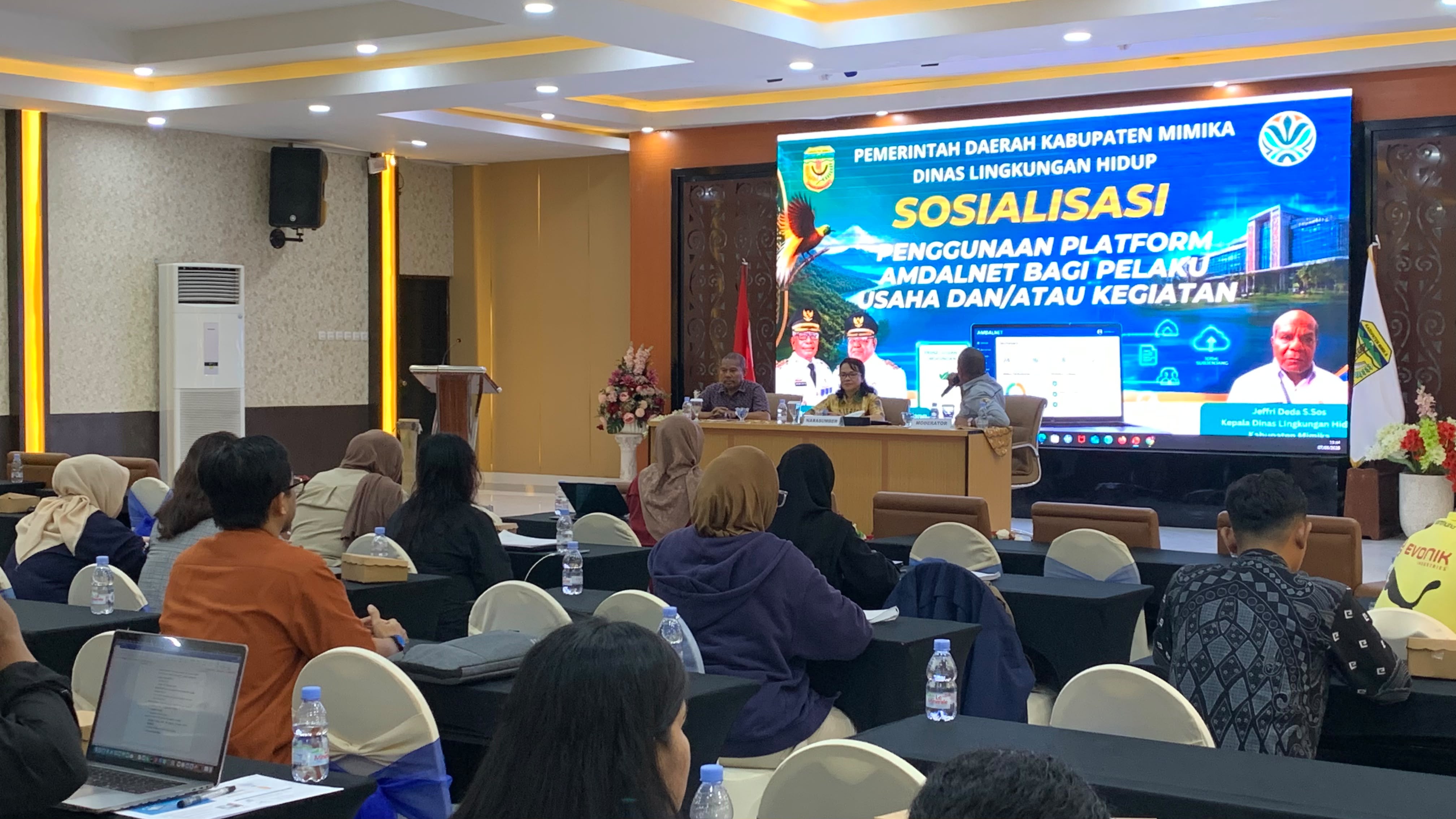 Pemkab Mimika Dorong Digitalisasi Perizinan Lingkungan Lewat Amdalnet