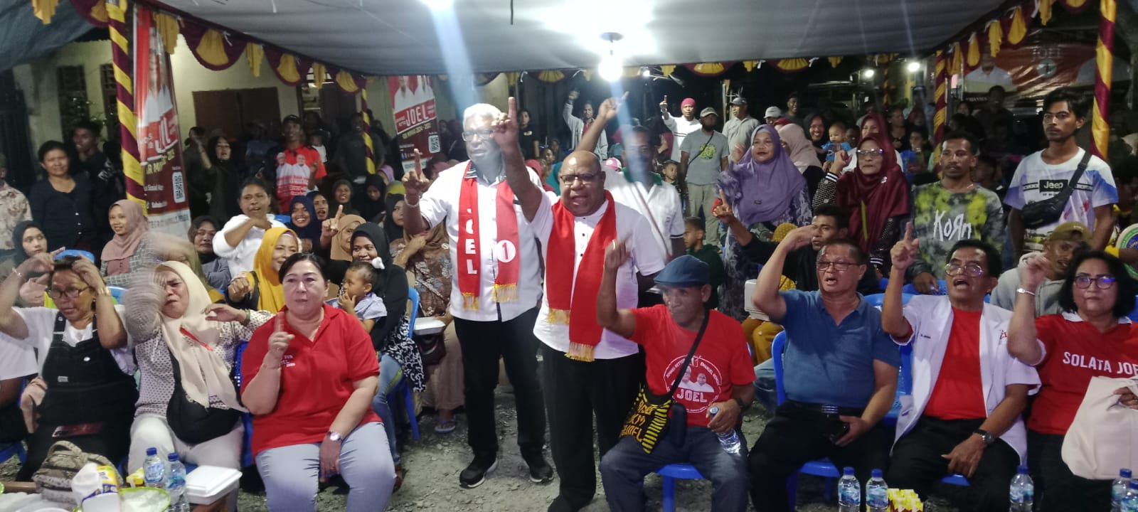 Pilkada Mimika 2024, KKBSBT Dukung JOEL, Ketua Posko: Tempat Ini Jadi Saksi Kemenangan