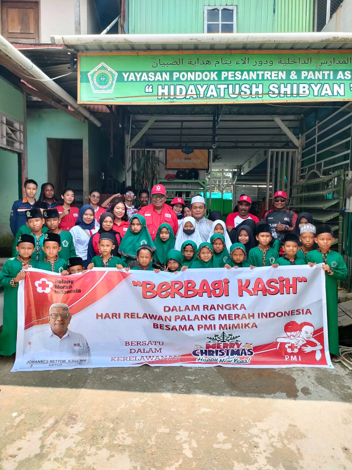 Pmi Mimika Berbagi Kasih Empat Panti Asuhan