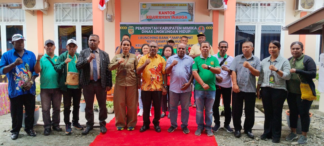 Kios Sampah Inauga: Inisiatif Baru Pemerintah Mimika untuk Kebersihan dan Kesejahteraan Masyarakat